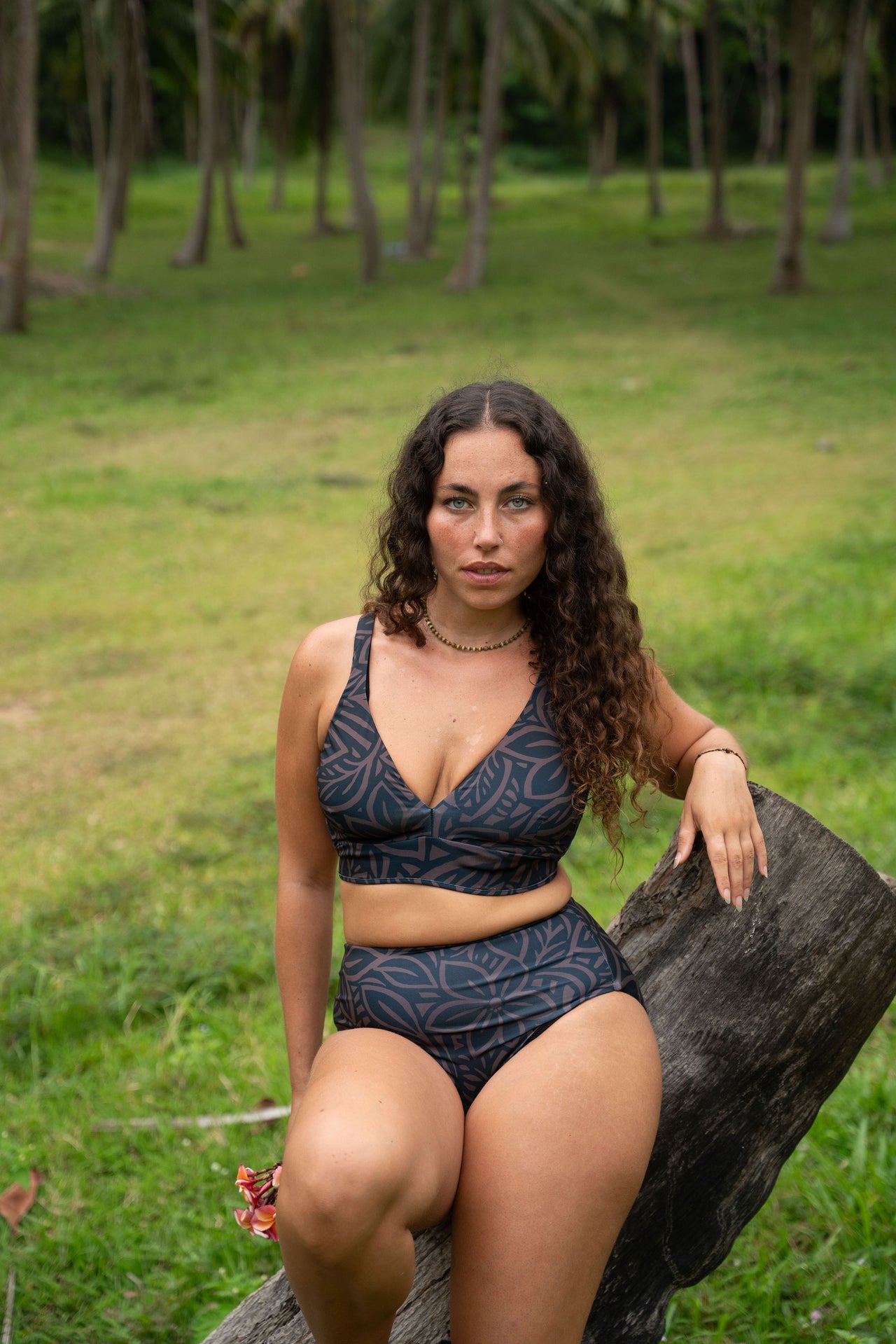 טופ ביקיני דו-צדדי JAVA COCA – דגם V-Support